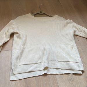 Madewell cream sweater